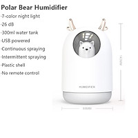 400Ml Điện Máy Khuếch Tán Lọc Không Khí Hạt Gỗ Siêu Âm Thanh Máy Tạo Độ Ẩm Không Khí Thoáng Mát Phun Sương Tạo 7 Màu Đèn Cho Gia Đình có Đầu Cắm