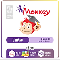 Evoucher - VMonkey (Trọn đời, 1 năm) Phần mềm Học tiếng Việt theo Chương trình GDPT Mới cho trẻ Mầm non & Tiểu học