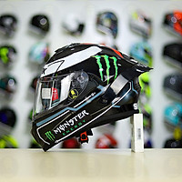 Mũ Bảo Hiểm Fullface Yohe 981 Đen Bóng Lên Tem Decal Shark Lorenzo
