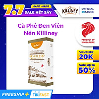 Hộp 10 Viên Nén Cà Phê Rang Xay Cao Cấp Killiney Kespresso Black Coffee - Tương Thích Máy Pha Cà Phê Nespresso (10 viên x 5g)