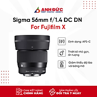 Ống kính Sigma 56mm f/1.4 DC DN Contemporary For Fujifilm X - Hàng Chính hãng