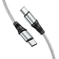 Cáp sạc nhanh 100W Hoco X50 dây bọc dù kết nối Type-C to Type-C dài 2M cho Android ( 2 màu ) - Hàng chính hãng