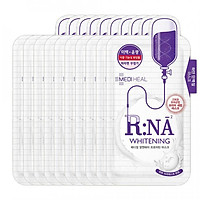 Combo 10 Mặt nạ dưỡng trắng sáng da Mediheal R:NA Proatin Mask (Whitening) 25ml x10