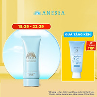 Kem chống nắng dạng gel dịu nhẹ cho da nhạy cảm và trẻ em Anessa Perfect UV Sunscreen Mild Gel SPF 35 PA+++ 90g
