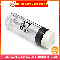 Bình đựng nước thủy tinh chịu nhiệt Lock&Lock LLG624W & LLG624V