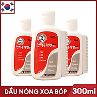 Bộ 3 Chai Dầu nóng Hàn Quốc Antiphlamine ( Chai100ml )