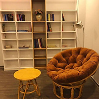 Đệm lót ghế mây, đệm lót xích đu, đệm lót ghế papasan loại 1M, 1M2
