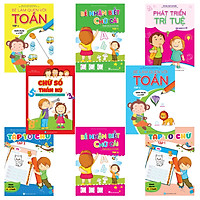 Combo 8 cuốn: Bé học IQ (4-5 tuổi)