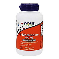 Viên Uống Now Foods L-Methionine 500mg (100 Viên)
