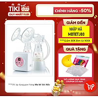 Máy Hút Sữa Điện Đôi Có Matxa Silicon Allegro# Unimom UM872002