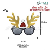 Mắt kính Noel nhiều kiểu ngộ nghĩnh X-MK-01