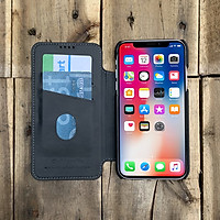 Bao da kiêm ví dành cho iPhone 11 - Màu đen