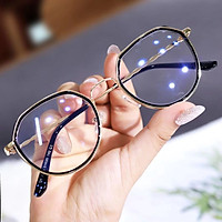 Kính Gọng Tròn Kim Loại Thời Trang CubeThay Được Mắt Cận 3 Màu Lựa Chọn