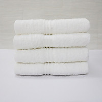 Combo 5 khăn quấn tóc, khăn mặt SPA Nam Phong - 34x80 cm - màu trắng