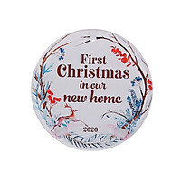 Christmas Tree Decoration Pendant with Lanyard 7.2cm/2.8in Christmas Tree Festival Ornaments for Home 2020