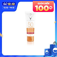 Kem Chống Nắng Bảo Vệ Và Giúp Giảm Các Dấu Hiệu Lão Hóa Vichy Capital Ideal Soleil Anti-Ageing SPF50+ UVB+UVA 50ML