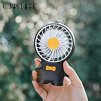 Quạt cầm tay mini Quạt để bàn di động Quạt treo cổ nhẹ USB Có thể sạc lại Du lịch Máy làm mát không khí gia đình Văn phòng câm Quạt 3 tốc độ Quạt làm mát mùa hè có thể điều chỉnh