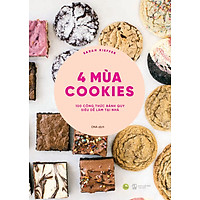 4 Mùa Cookies - 100 Công Thức Bánh Quy Siêu Dễ Làm Tại Nhà Tặng bookmark Vadata