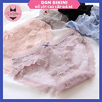Quần Lót Ren ️️ Quần Lót Ren Nữ xuyên thấu sexy viền tầng điệu đà tôn dáng A386