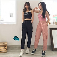 Quần kaki trơn túi hộp K&T