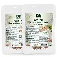Combo 2 gói Natural Gia Vị Nấu Phở Bò Sài Gòn Dh Foods