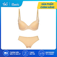 Set áo ngực có gọng mút vừa T-Shirt smothie iBasic BRAW130 và quần PANW130