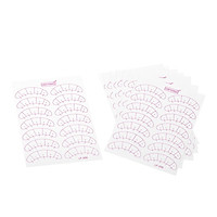 70pairs Eyelash Paper Patches Under Eye Pads Eyelash Extension Paper Patches Eye Lash Tips Sticker Make Up Tools