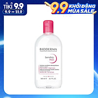 Nước tẩy trang dành cho da nhạy cảm BIODERMA Sensibio H2O 500ml