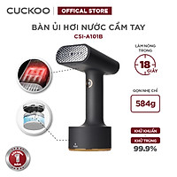 Bàn ủi hơi nước cầm tay Cuckoo CSI-A101 - 1500W khử khuẩn có đầu chải vải, trọng lượng siêu nhẹ - Hàng chính hãng