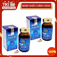 Combo 2 Hộp Okinawa Fucoidan Kanehide Bio Của Nhật Bản (180 Viên x2) Phòng Và Hỗ Trợ Ức Chế Tăng Trưởng Tế Bào Ung Thư, Tăng Cường Hệ Miễn Dịch Cho Cơ Thể, Kéo Dài Tuổi Thọ