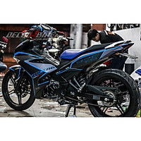 Tem trùm xe dành cho Exciter 150 LINERACING BLUEBLACK