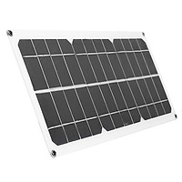 Solar Panel With USB Port Monocrystalline Silicon Solar Cell DIY Waterproof Camping Power Charger Compatible For Iphone