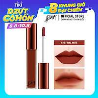 Son kem lì Bbia Last Velvet Lip Tint - 25 Final Note 5g (màu đỏ nâu đất)