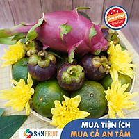 COMBO RẰM - GIA ĐÌNH LỚN ( 4-6 NG ) 1 QUẢ BƯỞI+ 1KG VÚ SỮA+ 1KG ROI