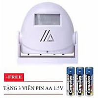 Chuông báo khách , nhắc nhở đeo khẩu trang và sát khuẩn tay thông minh