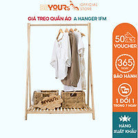 Giá Treo Quần Áo Gỗ BEYOURs - Kệ Gỗ Cây Sào Treo Quần Áo A-Hanger 1FM Lắp Ráp Dễ Dàng - Nội Thất Phòng Ngủ - Gỗ Tự Nhiên