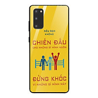 Ốp lưng dành cho điện thoại Samsung Galaxy S in họa tiết Chiến đâu cho những gì mình muốn