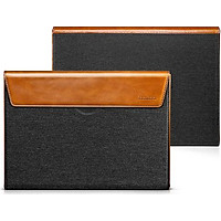 Túi chống sốc dành cho Macbook Pro 13''/15'' Touch Bar Late 2016-2019 TOMTOC Premium Leather - Hàng chính hãng