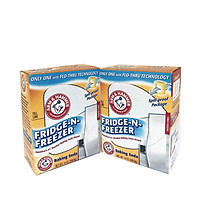 combo 2 hộp Baking Soda khử mùi tủ lạnh Arm & hammer Mỹ 396.8gr