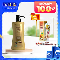 Dầu gội dược liệu Nguyên Xuân Bồng bềnh 350ml - Ngát hương hoa, da đầu dầu bết.(Khuyến mại thêm 35ml giá không đổi)