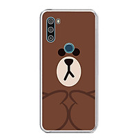 Ốp lưng điện thoại VSMART ACTIVE 3 - Silicon dẻo - 0048 BROWN09 - Hàng Chính Hãng