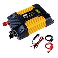 Car Power Inverter Solar Converter Power Converter LCD Display Universal, 12V DC 110V