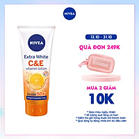 Sữa Dưỡng Thể Dưỡng Trắng Nivea NIVEA EXTRA WHITE C & E VITAMIN - 180ML - 84374