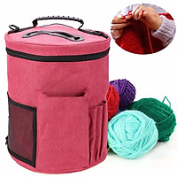 Casket Storage Bag Crochet Wool Container Large Capacity Knitted Container