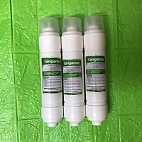 Bộ 3 lõi lọc Sediment + Carbon cho cây nước nóng lạnh - hàng chính hãng Kangaroo