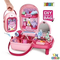 Bộ đồ chơi nhập vai BOWA – Bộ trang điểm 37 món / Cặp trang điểm 2in1 30 món (BOWA 8252/BOWA 8255P)