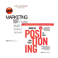 Combo Sách Marketing: Định Vị + Free Marketing – 101 Ý Tưởng Phát Triển Doanh Nghiệp Với
