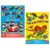 Bộ Sách Những Hình Dáng Sống Động – Khủng Long Và Xe Ô Tô (Bộ 2 Cuốn)