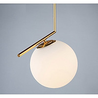Đèn led thả trần phong cách Bắc Âu hiện đại Ø20cm 12W có thể diều chỉnh tông màu