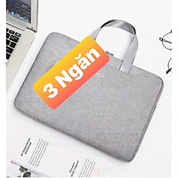Túi Chống Sốc Laptop 3 Ngăn Có Quai Xách 13in/14in/15in